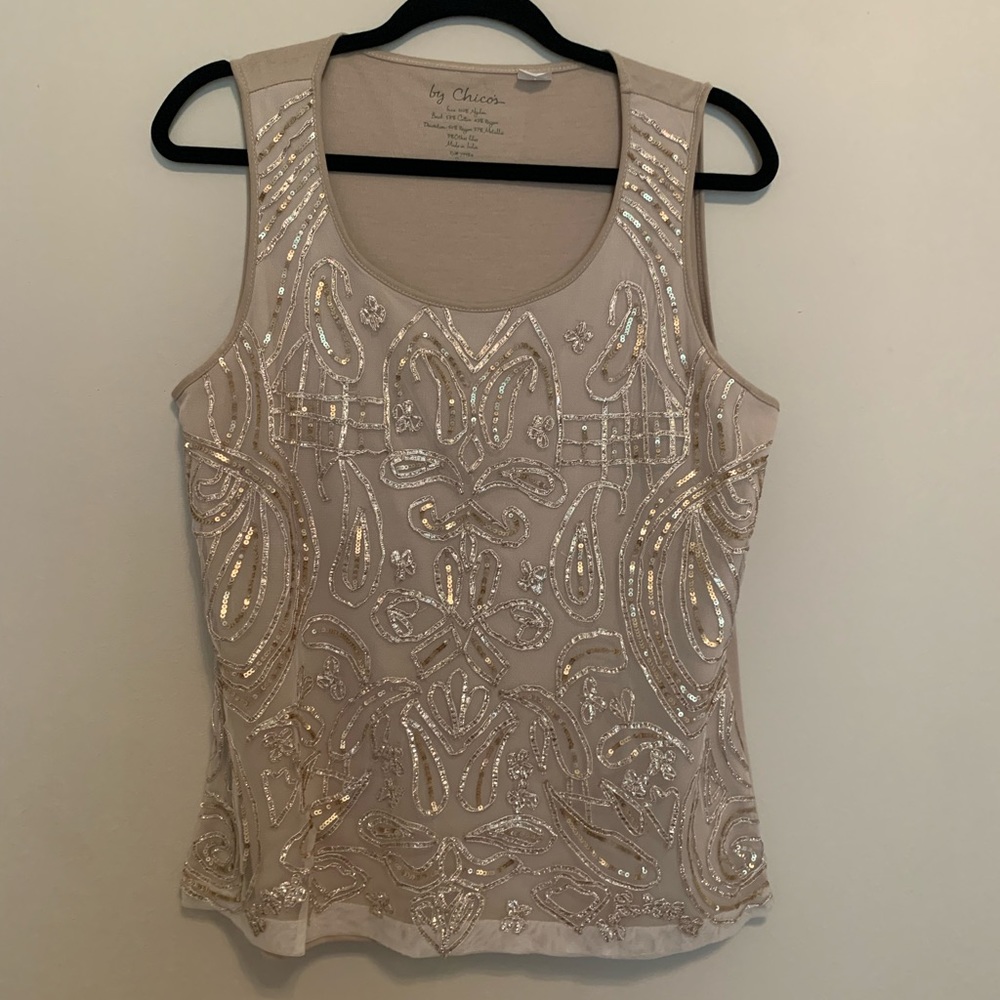 Chico’s Sequin Top
